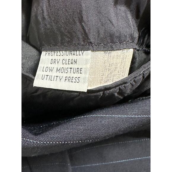 Hugo Boss Suit Jacket Mens 40S Navy Pinstripe Einstein Sigma Wool Work Old Money - Picture 5 of 11